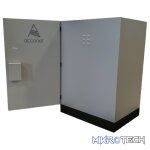 AccoNet outdoor 20u IP55 ventilated cabinet with floor base