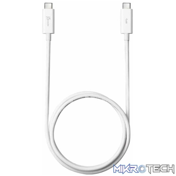 ca-ccg2-j_1 j5create JUCX03 USB 3.1 Type-C to Type-C Cable - Image 1