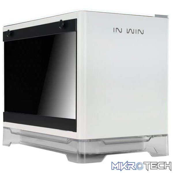 ch-ia1pw_750_1 In-Win A1 Prime White Mini-ITX Gaming Chassis 750W 80 plus gold PSU - Image 1