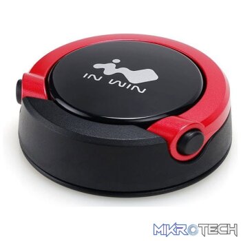 In-Win Mag-Ear Black & Red headphone/earphone Hanger