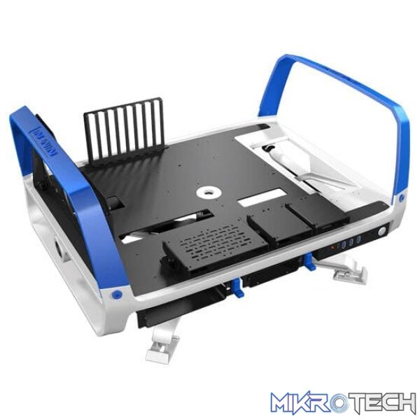 ch-ixf2wl1065_1 In-Win X-Frame 2.0 White & Blue E-ATX Open Frame Chassis - Image 1