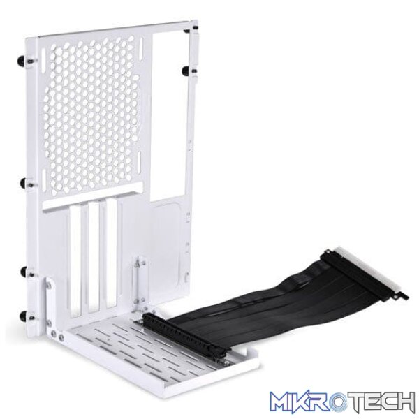 ch-lo11dm-1w-4_1 Lian-li o11DMini-1W White PCI-E 4.0 riser kit - Image 1