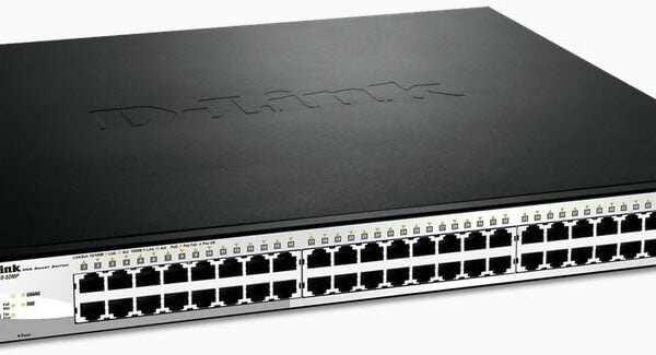 D-Link DGS-1210-52MP 52-Port Gigabit Web Smart PoE Switch including 4 Gigabit SFP ports