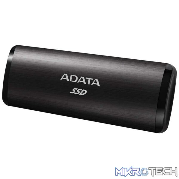 eh-a256se760_1 Adata SE760 series 256Gb Black USB 3 Gen2 External TLC SSD - Image 1