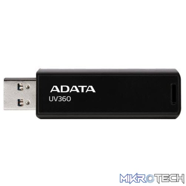 fd-a64guv360_1 Adata UV360 Black 64Gb USB3.0 Flash Drive - Image 1