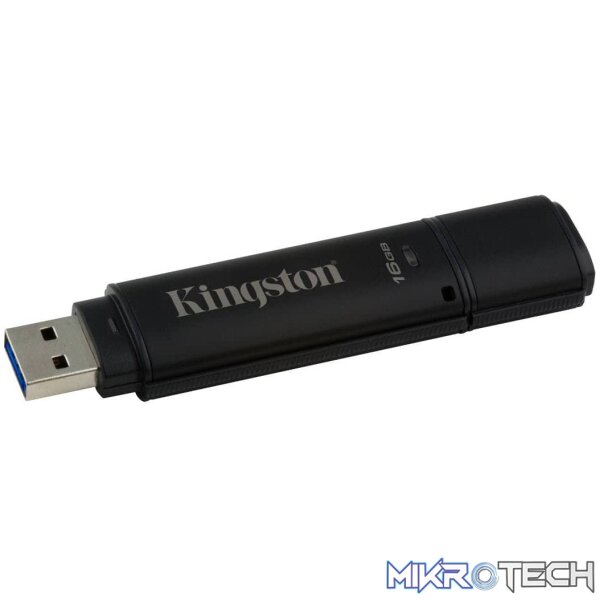 fd-k16g4000g2dm_1 Kingston Datatraveler 4000 G2 Managed-ready 16Gb USB 3.0 Flash Drive with built-in anti-virus - Image 1
