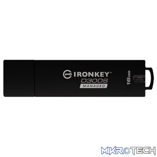 fd-kikd300sm16_1 Kingston IronKey D300SM Serialised Managed 16Gb Flash Drive - Image 1