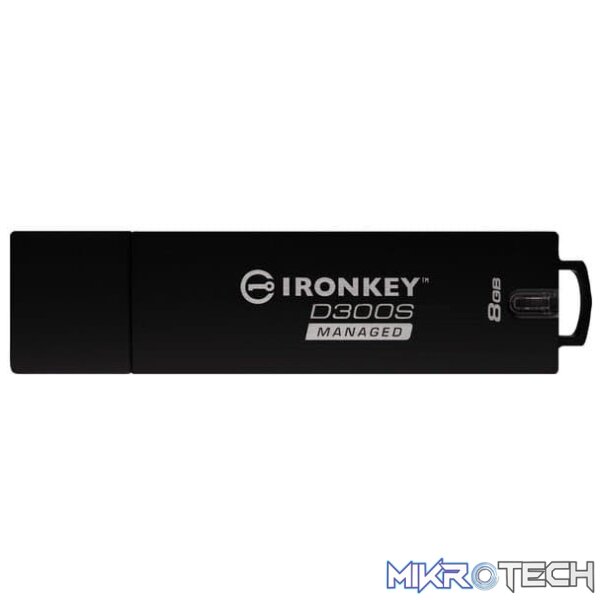 fd-kikd300sm8_1 Kingston IronKey D300SM Serialised Managed 8Gb Flash Drive - Image 1