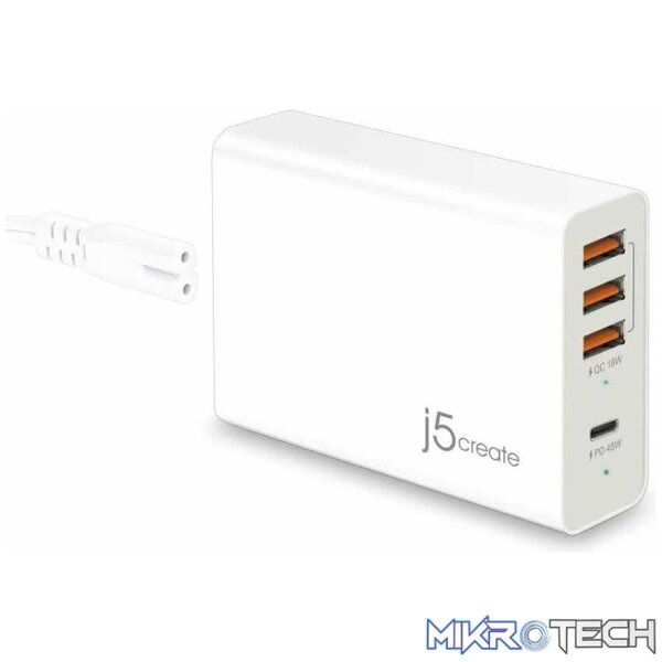 hu-jup4263_1 j5create JUP4263 4-Port PD Super Charger - Image 1