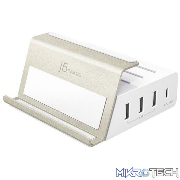 hu-jup4275_1 j5create JUP4275 4-Port PD Super Charging Station - Image 1