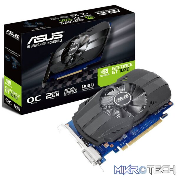 sc-a1030-2po_1 Asus Phoenix GeForce GT 1030 OC Edition 2GB GDDR5 64bit Graphics Card - Image 1