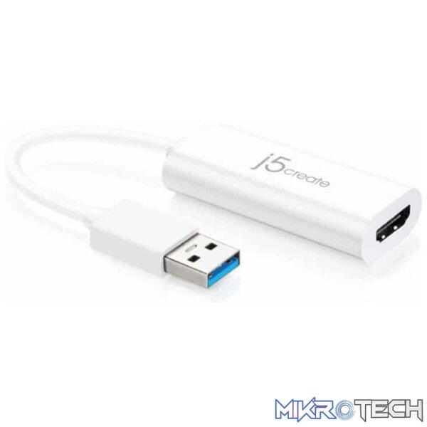 sc-jua254_1 j5create JUA254 USB to HDMI Multi-Monitor Adapter - Image 1