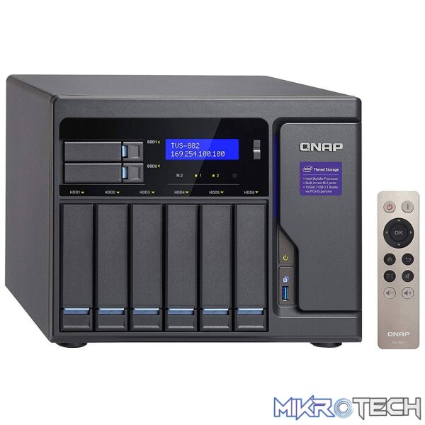 tvs-882-i5-16g_1 Qnap TVS-882 8-Bay TurboNAS Core i5-6500 3.6GHz Network Attached Drive - Image 1