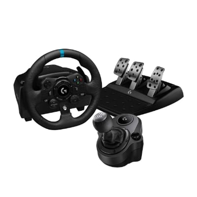 Gaming Steering Wheels, Joysticks & Controllers