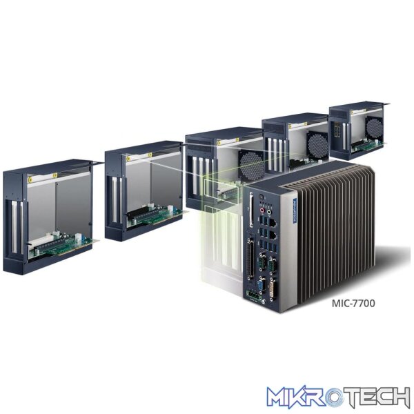 Advantech MIC-7700Q-00A1, Intel® 6th/7th Generation Core i Desktop Compact Fanless System - Image 4