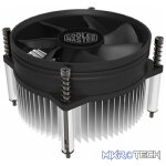Cooler Master I50 CPU Air Cooler For Intel LGA115XX Sockets And Perfectly Design For All-In-One Systems Or Limited Form Factor Cases - Black Colour