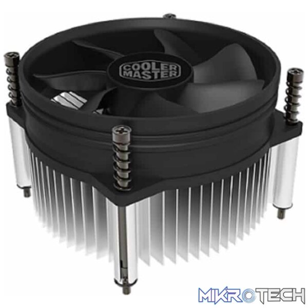 Product Cooler Master I50 CPU Air Cooler For Intel LGA115XX Sockets And Perfectly Design For All-In-One Systems Or Limited Form Factor Cases - Black Colour - Image 1