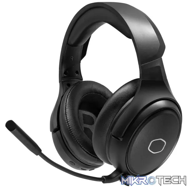 Product Cooler Master MH-670 Wireless Gaming Headset With 50mm Neodymium Driver And Detachable Omni-Directional Boom Microphone And 3.5mm AUX Optional Connection - Black Colour - Image 1