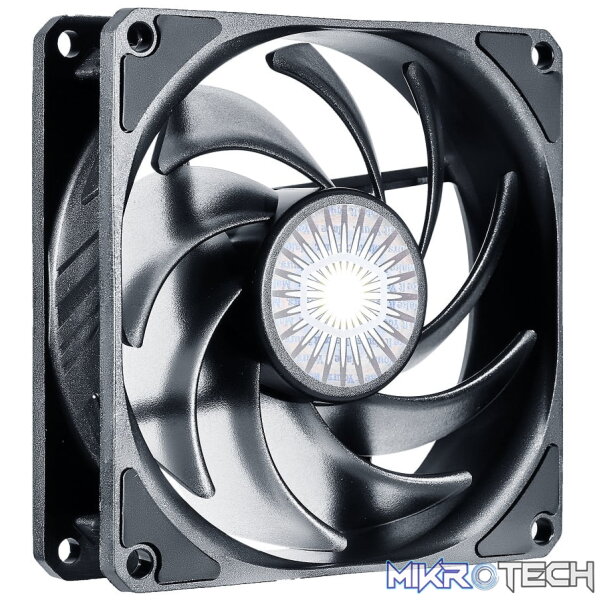Product Cooler Master Sickleflow 92mm Case Fan With Non-LED And New Air Balanced Blade Design - Black Colour - Image 1