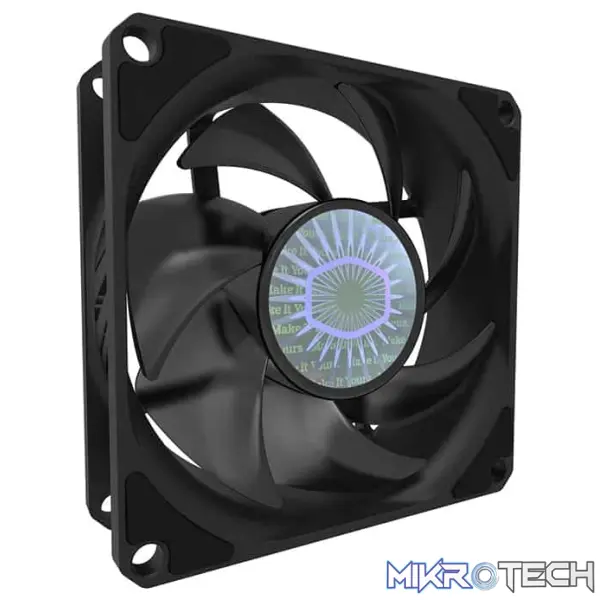 Product Cooler Master Sickleflow 80mm Case Fan With New Air Balance Blade And Improved Frame Durability - Black Colour - Image 1
