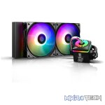 DeepCool Captain 240Pro V2 Liquid CPU Cooler With Anti-Leak Tech Inside, Stainless Steel Pipe and A-RGB Lighting System - Black Colour