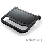 DeepCool N200 15.6" Notebook Cooler With Extruded Aluminum Panel and Effective Cooling Performance with High-Quality Plastic Material - Black Colour