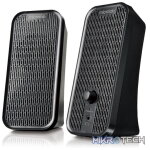 Microlab B55 2.0CH USB-Powered Desktop Speaker With Convenient Front Panel Volume Control And Power LED And Supports 3.5mm Stereo Connection - Black Colour