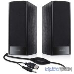 Microlab B56 2.0CH USB-Powered Desktop Speaker With Inline Volume Control For Easy Access And Supports 3.5mm Stereo Plug - Black Colour