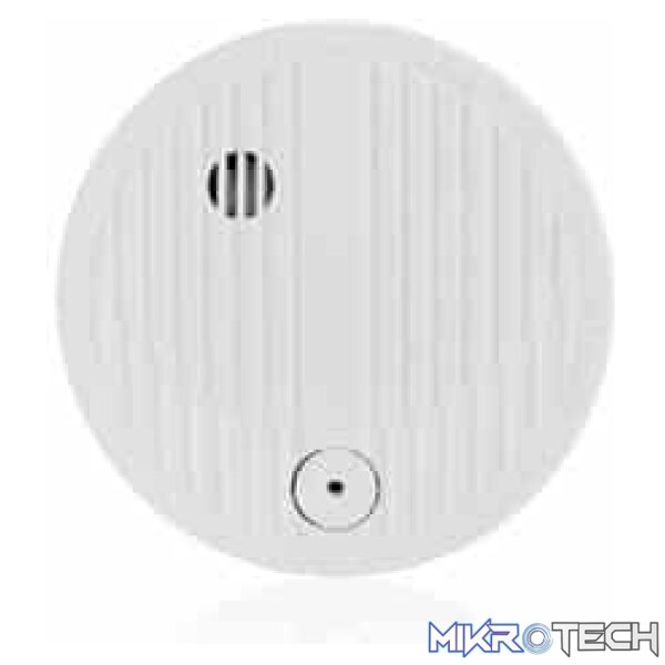 Smanos SMK500 Smoke Alarm With ABS Plastic Casing And Transmitting Distance Up To 80m And Built-in Alarm Horn - White Colour - Image 3