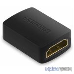 UGreen 20107 HDMI V2.0 Female to Female Extension Adapter Supports Resolution up to 4K@60Hz & 20M(max.) Extension Distance - Black Colour