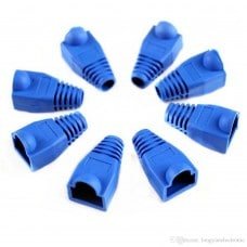 Cattex CAT5 RJ45 Blue Boot Sleeves 50 packet  Networking