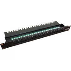 25 Port Voice Patch Panel For VOIP  Networking