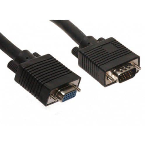3m 15p{M} To 15p{F} VGA Extension Cable  Components