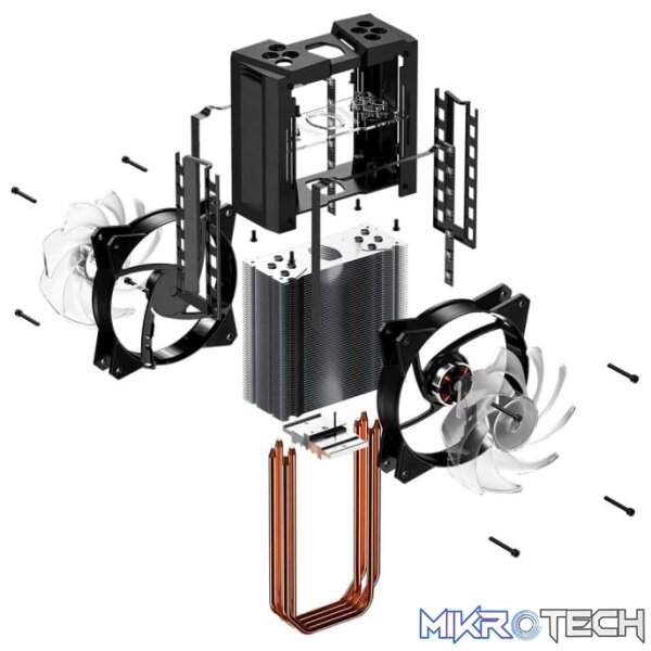 Cooler Master MasterAir MA410M CPU Cooler - Image 6