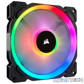 Corsair LL140 RGB Dual Light Loop RGB LED PWM Fan