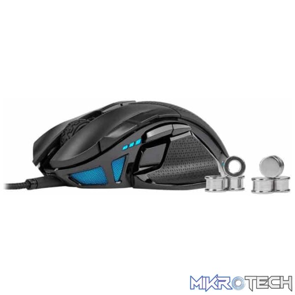 Corsair Nightsword RGB 18000 DPI Black Wired Optical Gaming Mouse - Image 2