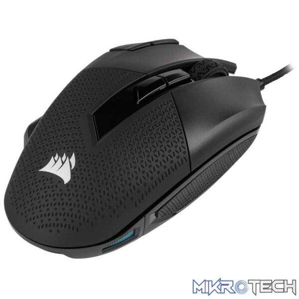 Corsair Nightsword RGB 18000 DPI Black Wired Optical Gaming Mouse - Image 3