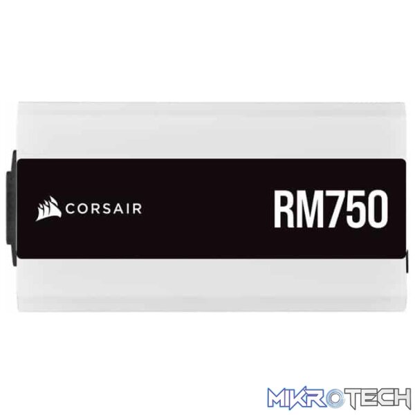 Corsair RM White Series RM750 750W Fully Modular ATX PSU - Image 3