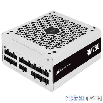 Corsair RM White Edition RM750 80 PLUS Gold Fully Modular ATX PSU