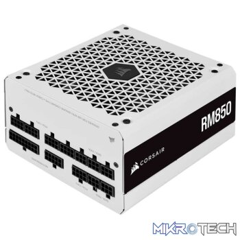 Corsair RM White Edition RM850 80 PLUS Gold Fully Modular ATX PSU