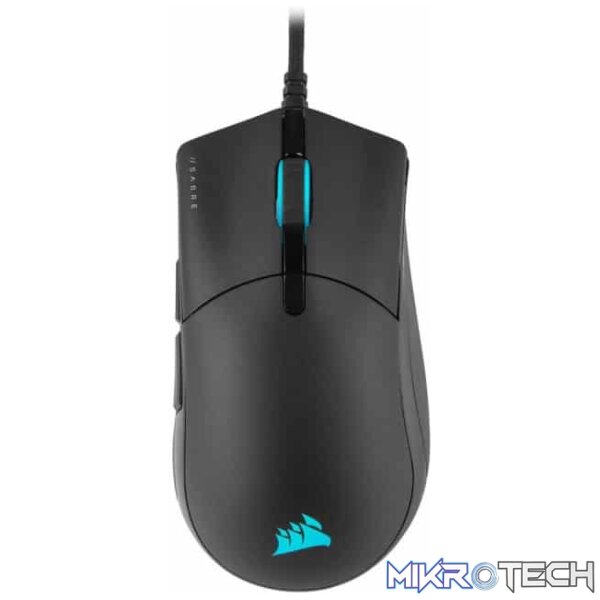 Corsair CH-9303111-NA SABRE RGB PRO Champion 18K DPI Wired Optical Black Gaming Mouse - Image 3