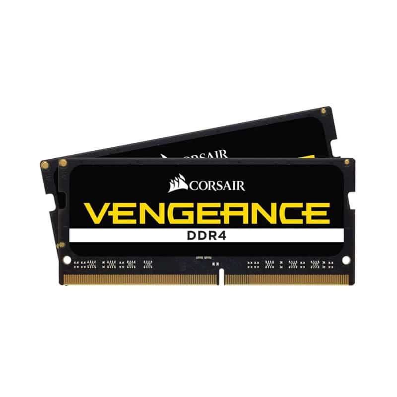 Corsair VENGEANCE 64GB (2 x 32GB) DDR4 DRAM 2666MHz CL18 1.2V CMSX64GX4M2A2666C18 SO-DIMM Memory Kit