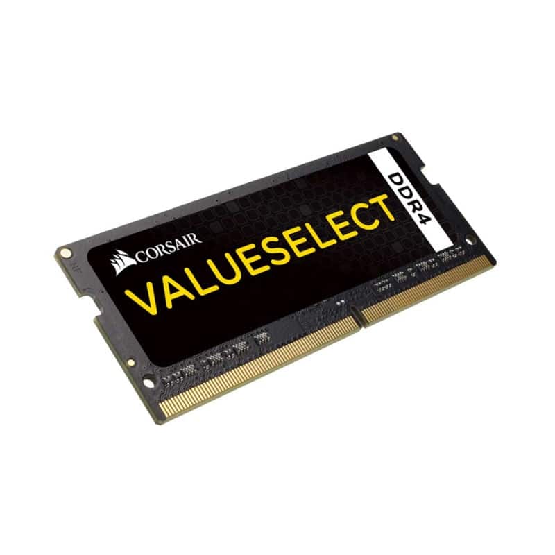 Corsair ValueSelect 16GB (1 x 16GB) DDR4 DRAM 2666MHz CL18 1.2V CMSX16GX4M1A2666C18 SO-DIMM Memory Module