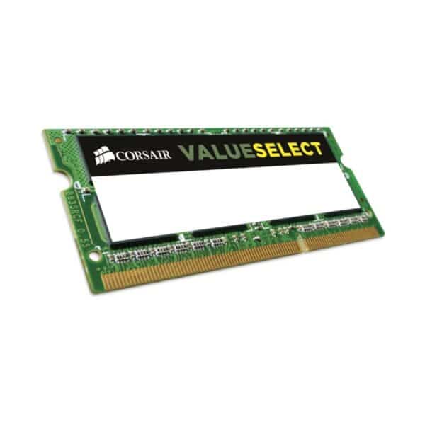 Corsair ValueSelect 8GB (1 x 8GB) DDR3 DRAM 1600MHz CL11 1.35V / 1.5V Dual Voltage SO-DIMM Memory Module