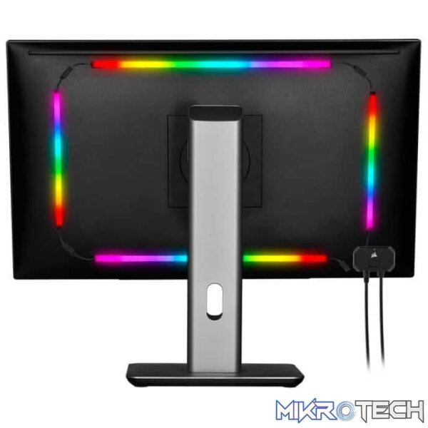 Corsair iCUE LS100 Smart Lighting Strip Expansion Kit - 250mm - Image 6
