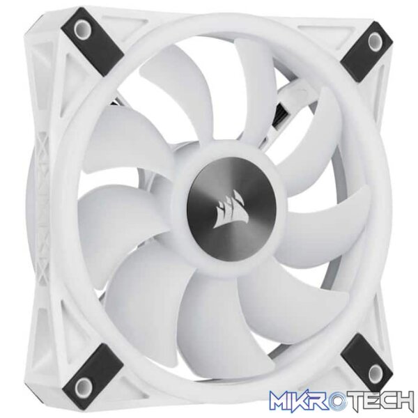 Corsair QL120 RGB White frame Fan - 120x120x25mm - Image 7