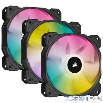 Corsair iCUE SP120 RGB ELITE Performance High Static Pressure 120mm Fan