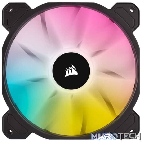 Corsair iCUE SP140 RGB ELITE Performance 140mm PWM Fan - Single Pack - Image 2