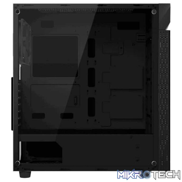 Gigabyte C200G Black ATX Chassis with Tempered Glass Panels - Image 2