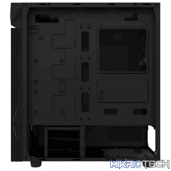 Gigabyte C200G Black ATX Chassis with Tempered Glass Panels - Image 3